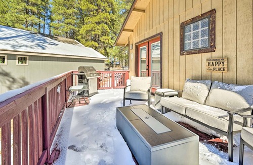 Mountainaire Cabin | Flagstaff Cabin w/ Fire Box, Near Downtown!