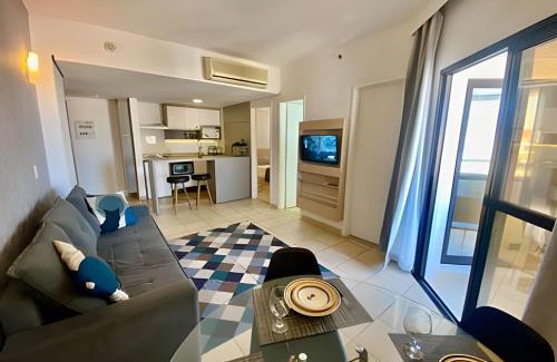 Boqueirao Apartment | Flat à beira-mar no melhor de Santos para família!