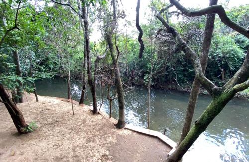 Pousada do Rio Quente Apartment | Flat 303 - Condomínio Park Veredas - Acesso ao Rio - Completo com ar no quarto e na sala