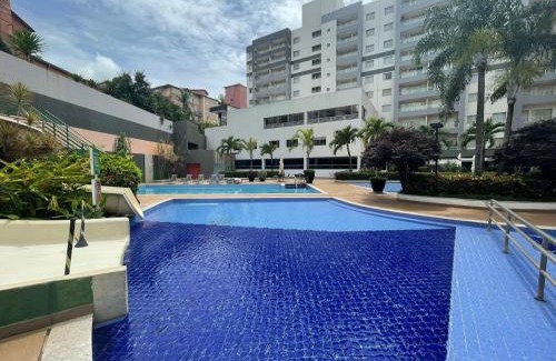 Pousada do Rio Quente Apartment | Flat 405 - Condomínio Veredas do Rio Quente - Diferenciado com ar na sala e no quarto