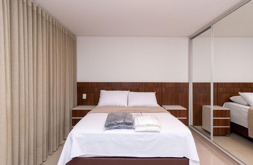 Setor Bueno Apartment | Flat acolhedor no Setor Bueno - Edifício The Expression - WI-fi - Garagem - TH1606