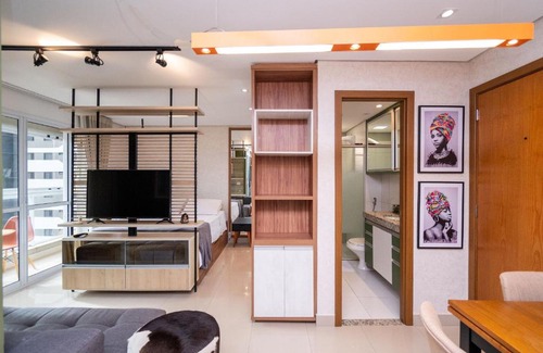 Setor Bueno Apartment | Flat acolhedor no Setor Bueno - TH0903