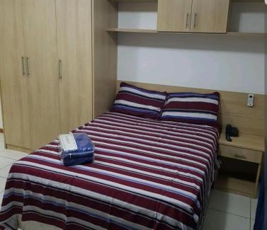 Setor Hoteleiro Norte Apartment | FLAT BIARRITZ SETOR HOTELEIRO NORTE QUARTO 106