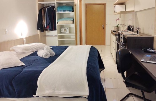 Madureira Hotel | Flat Central Zer047