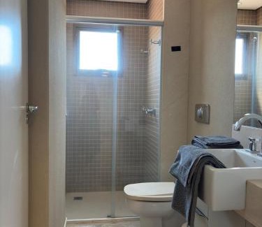 Santa Fe Apartment | Flat com acesso privativo ao Shopping - Edifício Manhattan