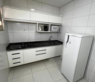 Brejo Santo Apartment | Flat com ar, TV e Wi-Fi