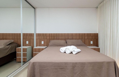 Setor Bueno Apartment | Flat com linda Piscina no Setor Bueno - TH605