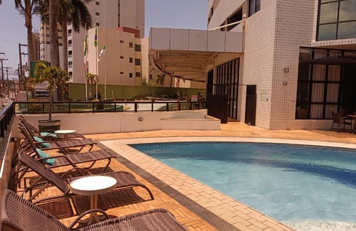 Ponta Negra Hotel | Flat com sacada a Beira-Mar