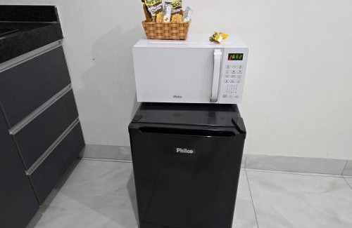 Aparecida de Goiania Apartment | Flat completo 7 com ar condicionado e local calmo e tranquilo