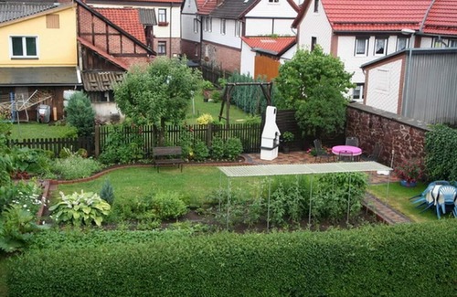 Harztor Apartment | Flat in Ilfeld with barbecue and garden