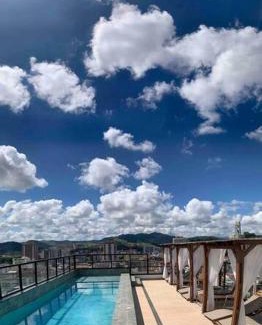 Sao Lourenco Apartment | Flat lindo com piscina e linda vista da cidade