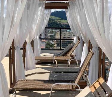 Sao Lourenco Apartment | Flat lindo com piscina e linda vista da cidade