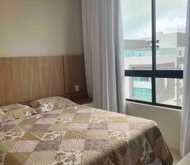 Bessa Apartment | Flat novo e estiloso na Praia do Bessa