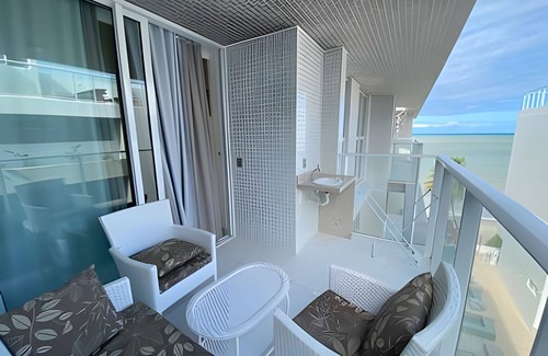 Jardim Oceania Apartment | Flat pé na areia branco Haus My flats