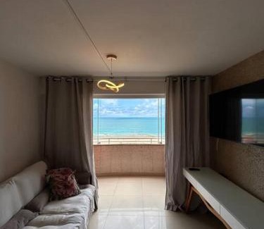 Praia do Meio Apartment | Flat praia a beira-mar