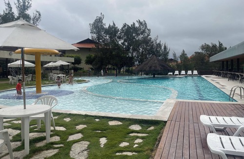 Saire Apartment | Flat | Tie | Hotel Fazenda Monte Castelo - Next to the leisure area!