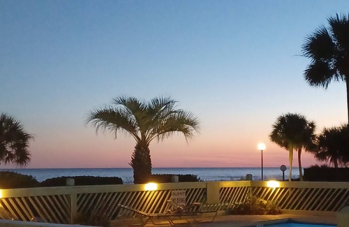 Myrtle Beach Condo | FLIP FLOP FUN. BREATHTAKING OCEAN VIEW FROM BALCONY. SPA SHOWER KINGBED. 65"TV