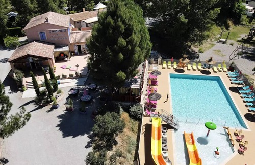 Saint Maime House | Flower Camping La Rivière * - Mobil-Home Standard 29m2 (2 bedrooms) + covered terrace 5 people
