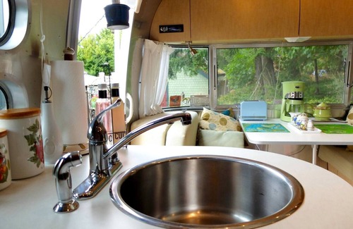 Cordova Bay House | Flying Cloud Airstream at Elk Lake