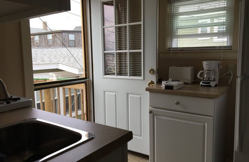 Salisbury Beach Apartment | Footsteps to the Beach no crossing the street.