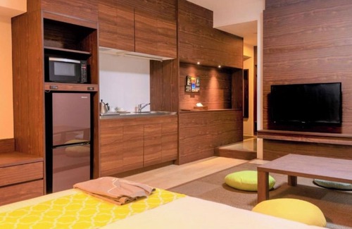 Nakadomari Hotel | For 4 people Partial Ocean View Twin vs | Roo/Kunigami-gun Okinawa
