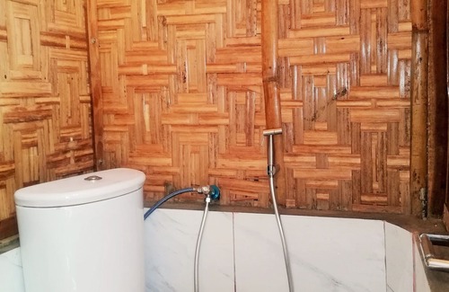El Nido RV Rental | Forest Camp El Nido is a campground native huts-overlooking sea view.