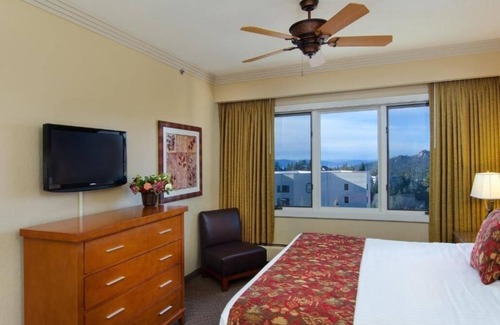 Tahoe Village Hotel | Forest-Facing Villa: 4 Rooms, Hot Tubs, Pools, Sports Courts & Arcade Fun