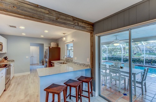 Town and River House | Fort Myers fully remodeled Private Pool Home on Canal, direct access to Gulf