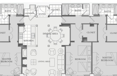 Teton Village Resort | Four Seasons Jackson Hole 3BR/3Bath Resort Residence August 13-19