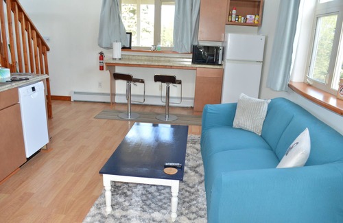 Kenai House | Free Alaskan treats and breakfast items in equipped kitchenette with DW/MW/F