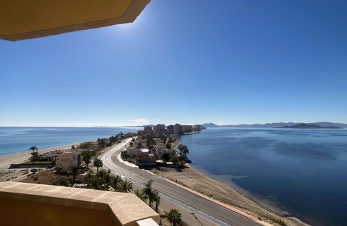 San Javier Apartment | Front line with stunning sea views!