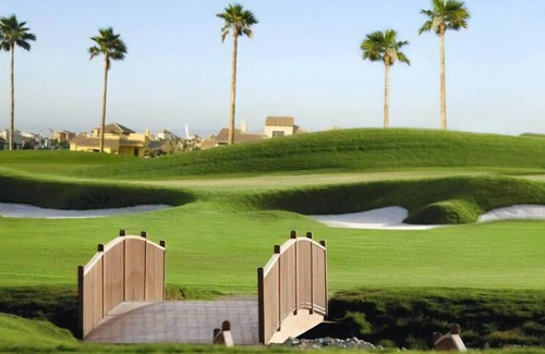 Hacienda del Alamo Villa | Frontline Golf*Sth Facing Pool*Spa*BBQ*Pool Table Hacienda Del Alamo Golf Resort