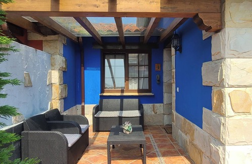 La Portilla Cottage | Full blue apartment in Llanes