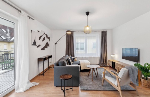 Großwiederitzsch Apartment | Fully equipped Scandi-style oasis of peace in Leipzig North