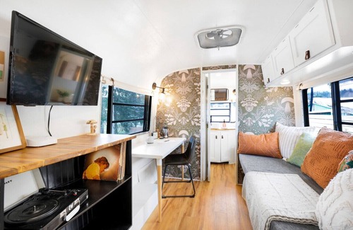 Sequim House | Fungalow · The Fungalow: Vintage Trailer with Modern Comfort