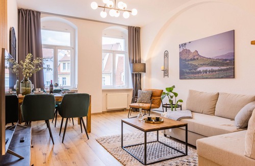 Meissen Condo | Fynbos Apartment am Theaterplatz Netflix · Parkplatz