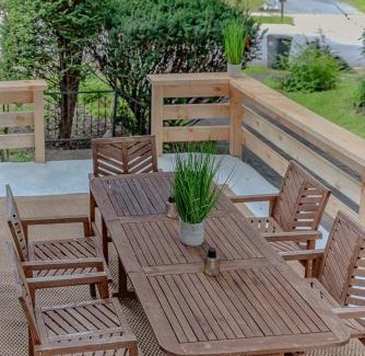 Park Forest Village House | Game Day Haven With Bar & Deck