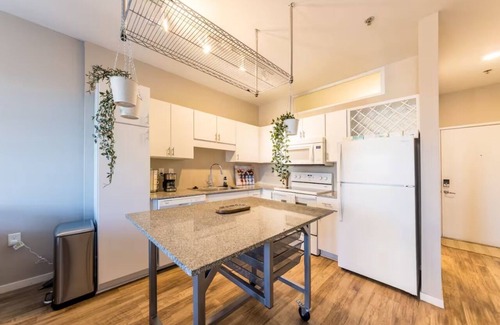 DeBaliviere Place Apartment | Garage Parking Relaxing condo near Forrest Park