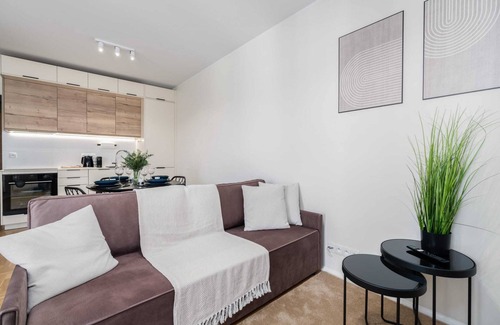 Poznan City Center Apartment | Garbary 71 | Tasteful Apartment | Balcony