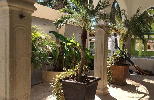 Chuburna Puerto Apartment | Garden Apartment in Casa Solana Beachfront House
