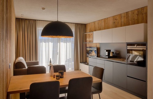 Riscone Ski Chalet | Garden Deluxe Wohnung mit Panoramablick