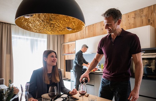 Riscone Ski Chalet | Garden Deluxe Wohnung mit Panoramablick