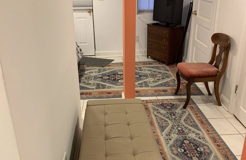 Wesley Heights House | Garden level suite with Patio walking distance to American University