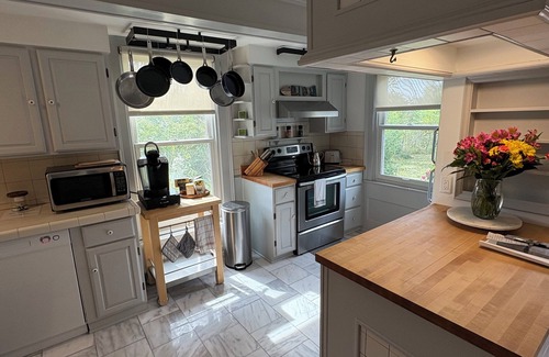 Hudson House | Garden setting within walking distance of River, Local Shops, and Restaurants!