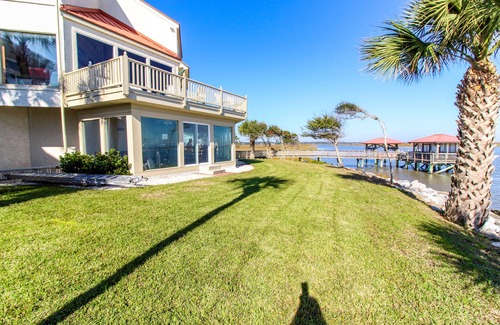 East Beach House | Gated Large East Beach Home W/Pool, Oceanfront Dock, Great Fishing! Best Views!