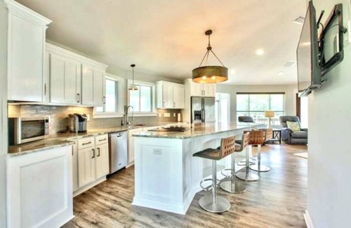 Panacea House | Gated Water View Pool Home on Dickerson Bay