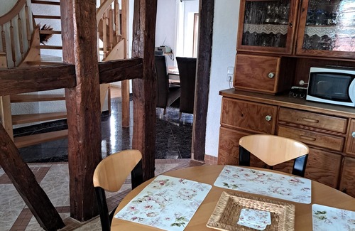 Herges Vogtei House | Gemütliches Fachwerkhaus Inmitten des Thüringer Waldes, am Rennsteig Gelegen