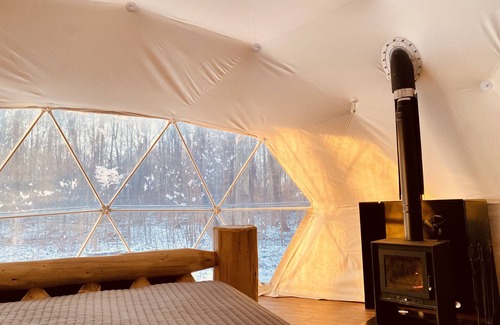 West Elgin Cabin | Geodome Nestled in a Carolinian Forest