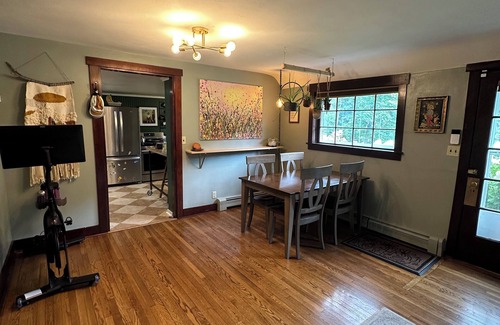 State College Cottage | Getaway on famous Spring Creek, minutes from Beaver Stadium and State College.