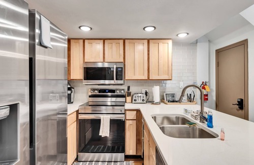 Brian Head Condo | Giant Steps 58 Walk to the park & Bristlecone Pond, shops & local restaurants.